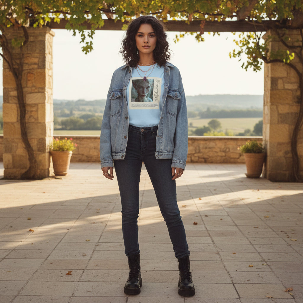 Freyja Aziza & Fae Unisex Heavy Cotton Tee
