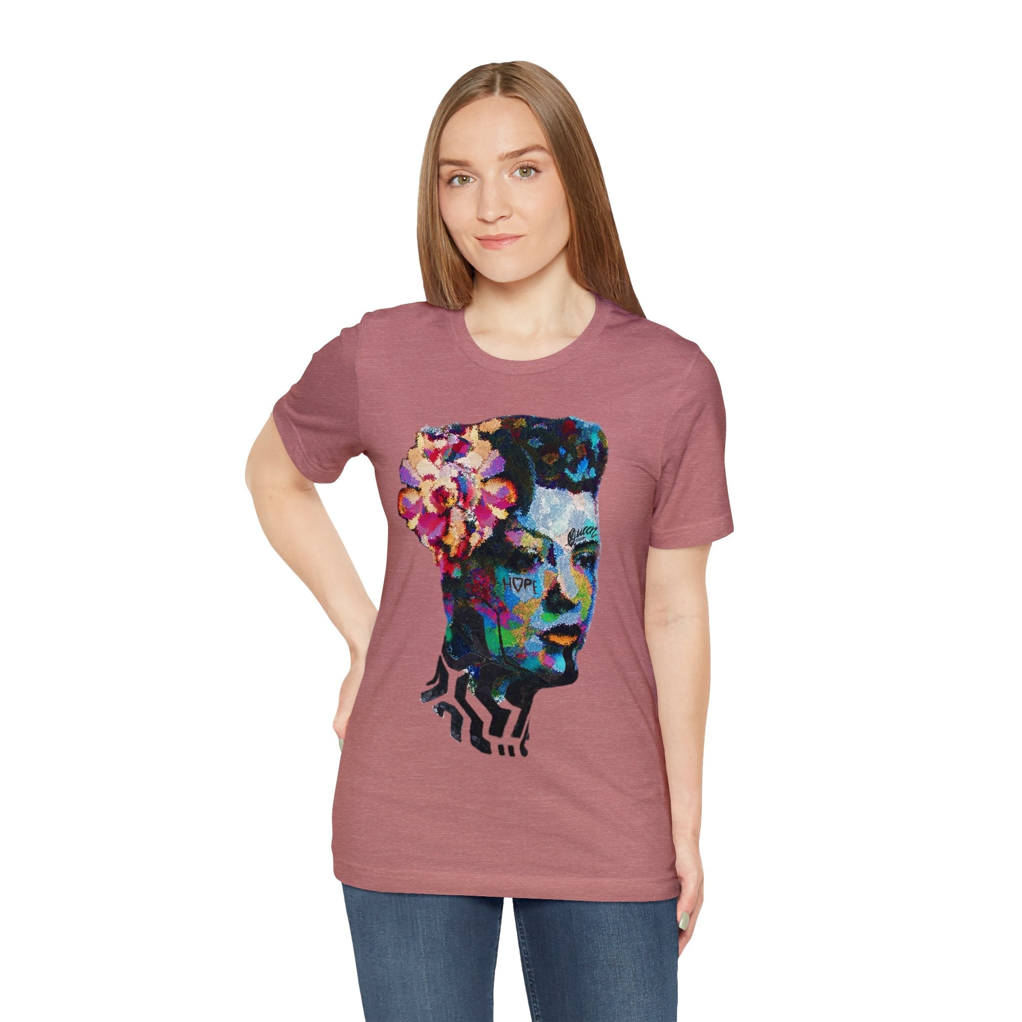 Billie Radical Unisex High End Cotton Short Sleeve Tee HUE+MAN Collective