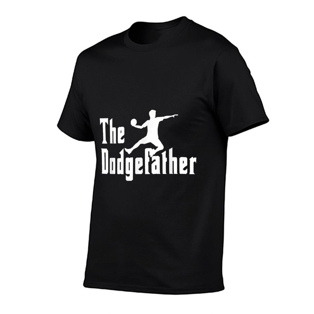 The Dodgefather  Ball Sports  Dodgeball Player  Oversized Silhouette T-Shirt