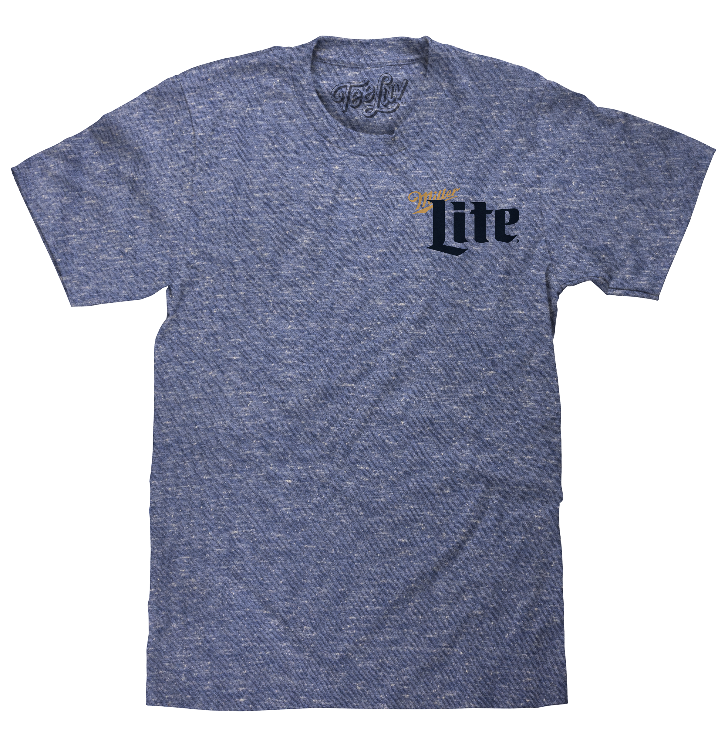 Miller Lite Milwaukee Wisconsin T-Shirt - Royal Snow Heather