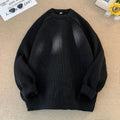 Men's Solid Color Loose Casual Long Sleeve Lazy Sweater