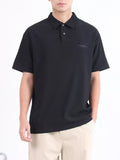 Men's Plus Size Button Detail Short Sleeve Polo