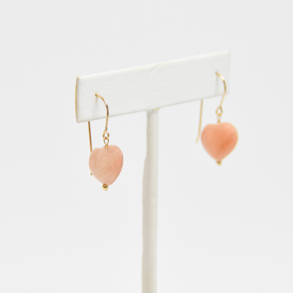 Peach Love Earrings