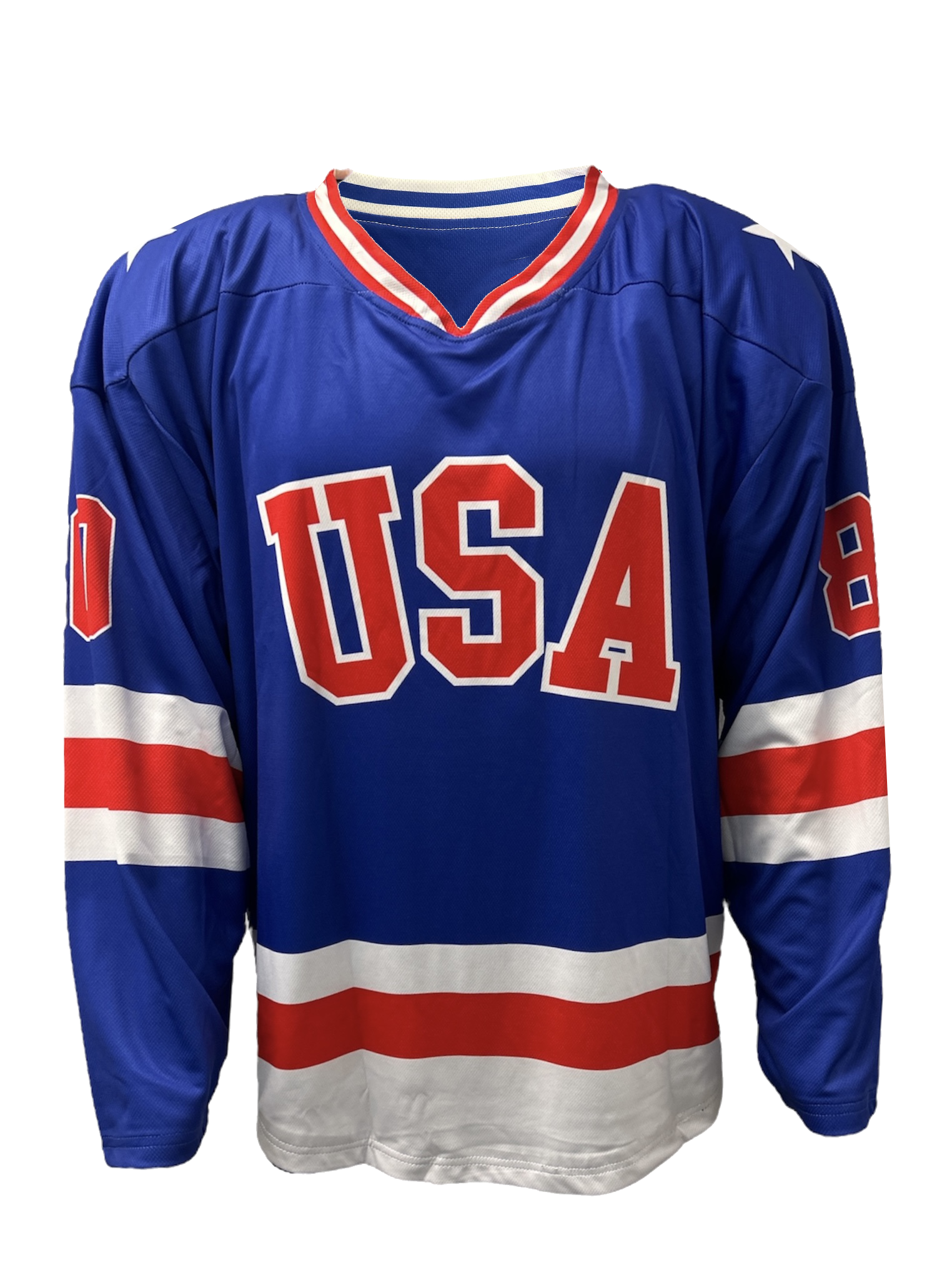 USA Hockey Miracle on Ice 1980 Official Reversible Hockey Jersey