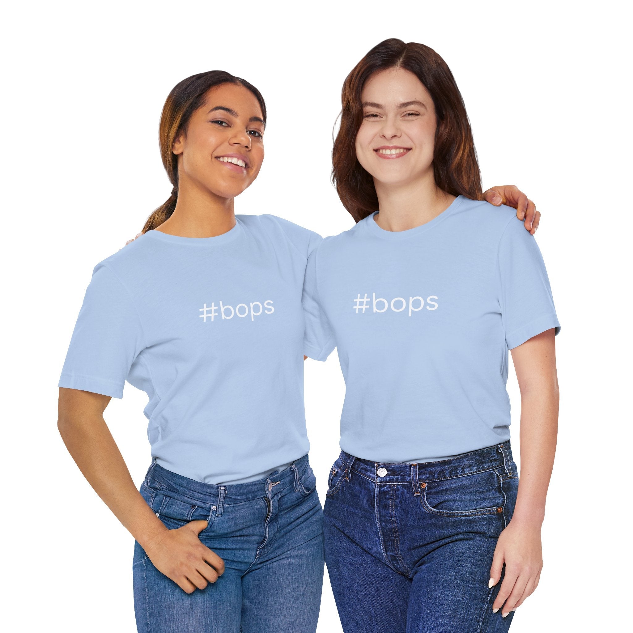 #bops Unisex High End Cotton Short Sleeve Tee
