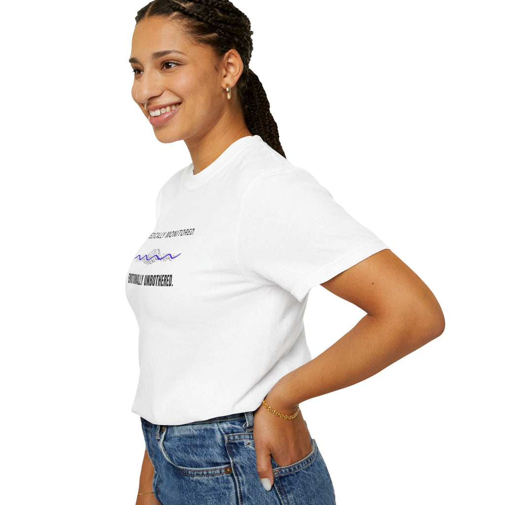 Medically Monitored. Emotionally Unbothered. – Epilepsy Awareness T-Shirt