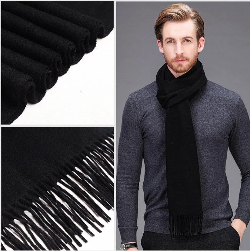 Men's Solid Color Scarf