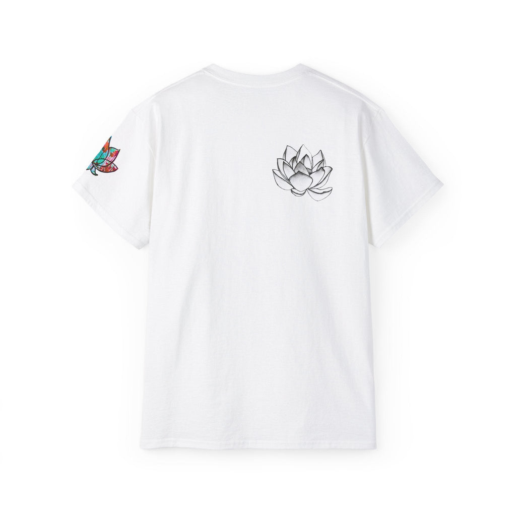 Surf is My Buddha Tablet Print Unisex Ultra Cotton Tee