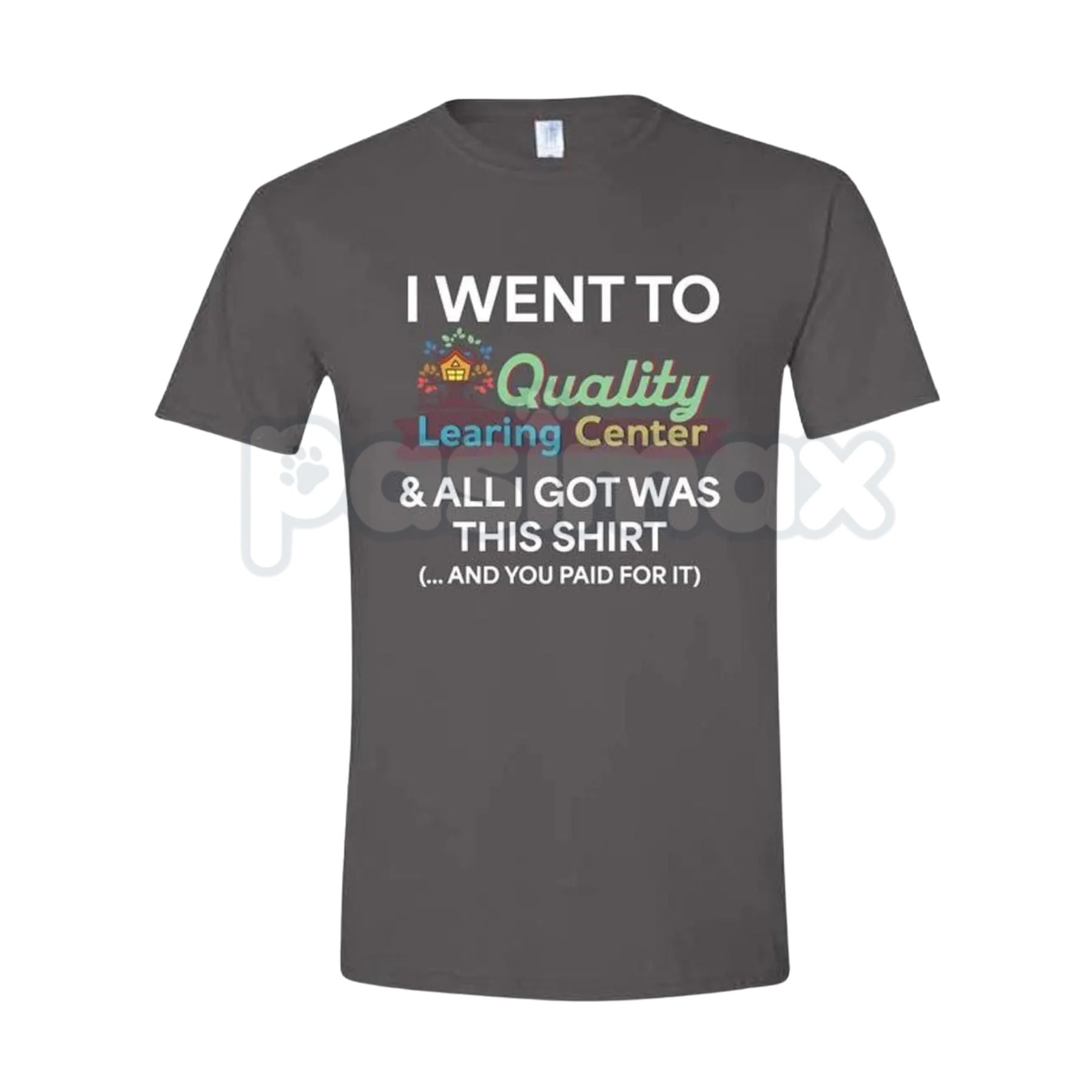 Learning Center Comfy and Quality T-Shirt - Vintage 90s Daycare Aesthetic Tee, Retro Educational Parody Shirt, Nostalgic Soft-Core Graphic Apparel