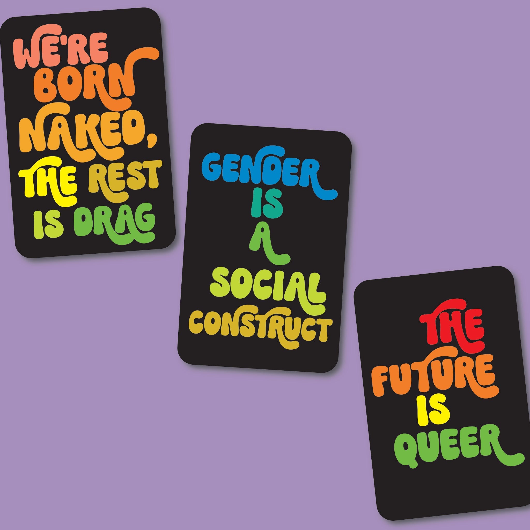 Queer Affirmation Cards, Deck of 16