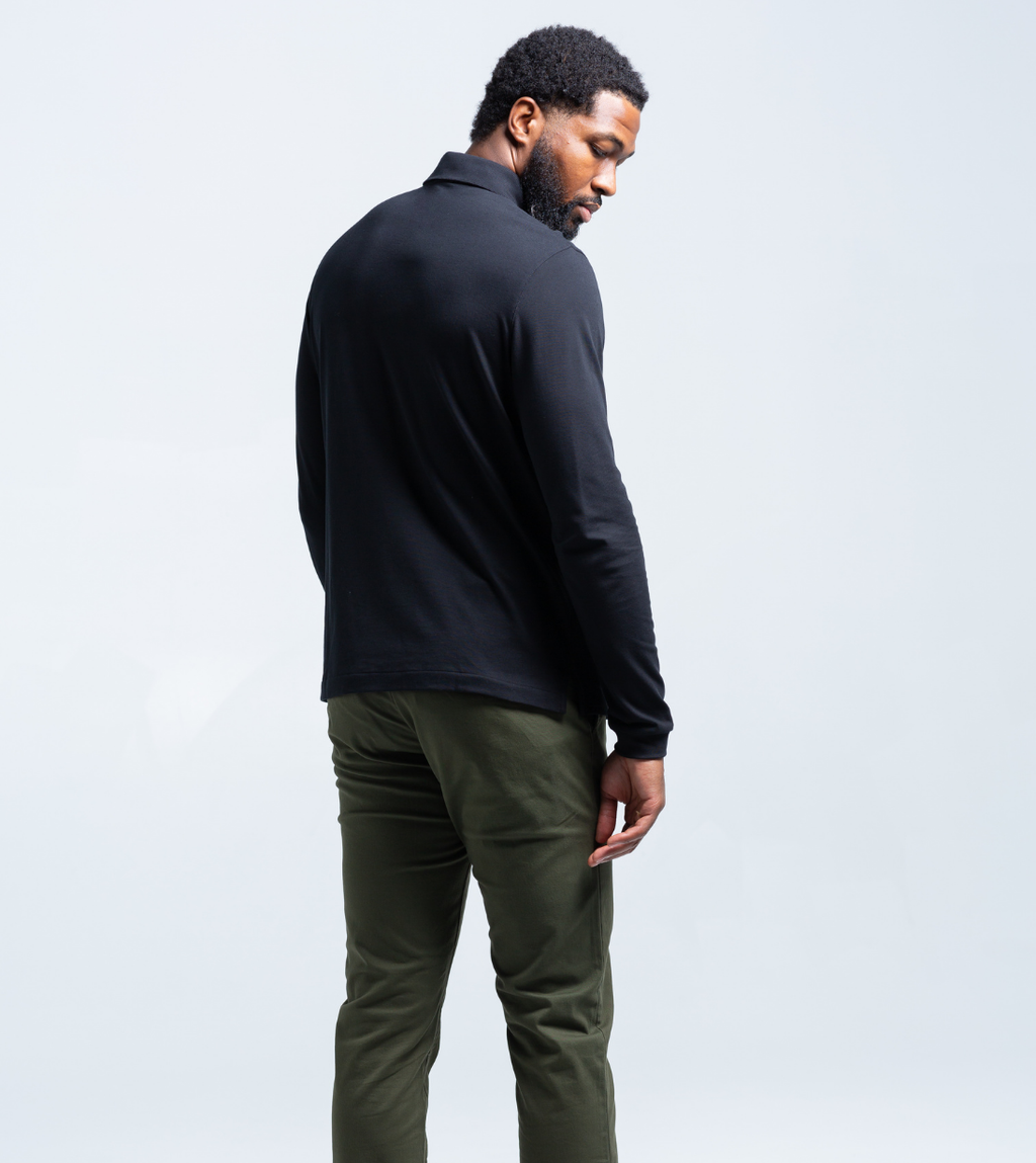 Long Sleeve Perfect Polo