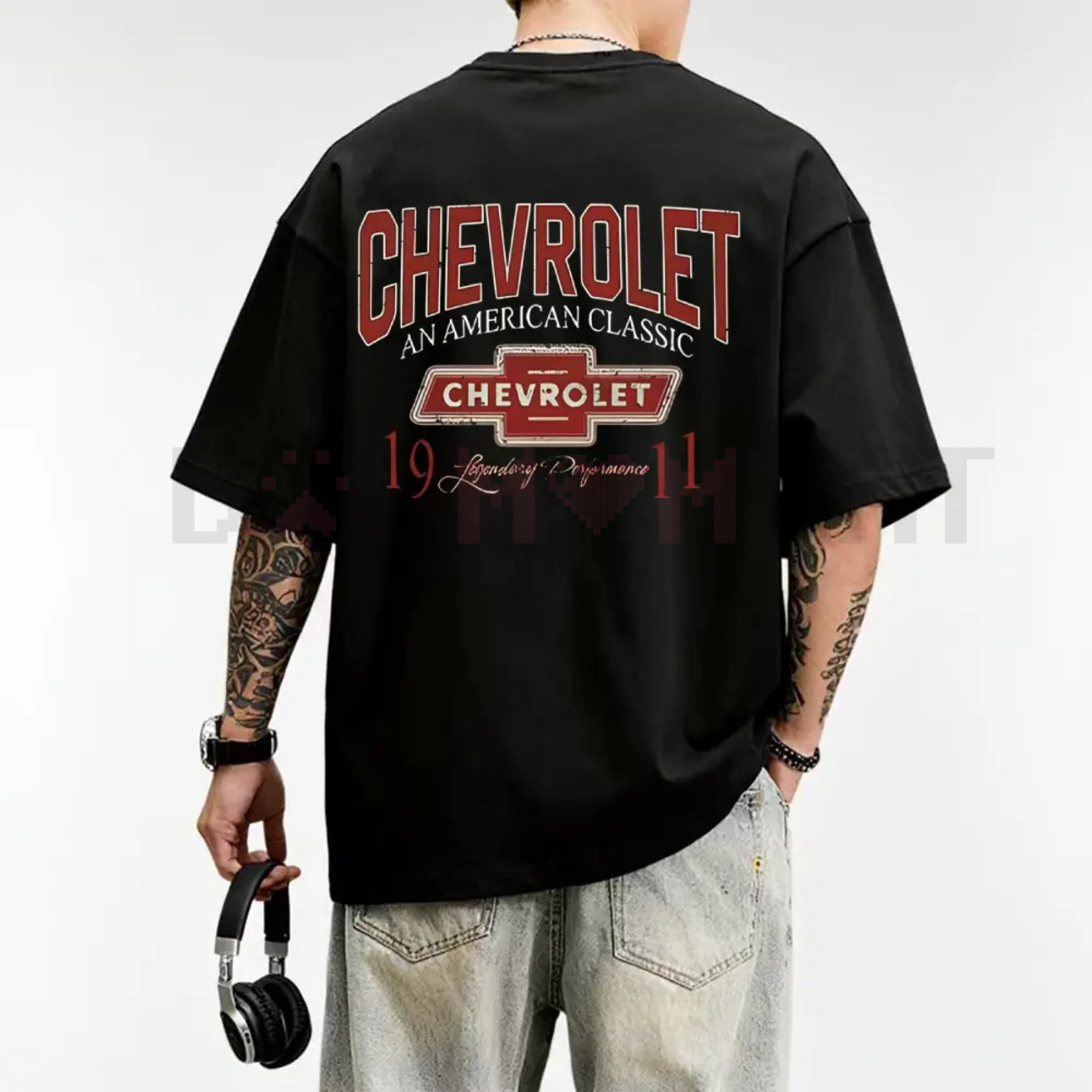 Vintage Chevrolet T-Shirt – Classic 1911 Chevy Logo Graphic Tee | Retro American Car Shirt