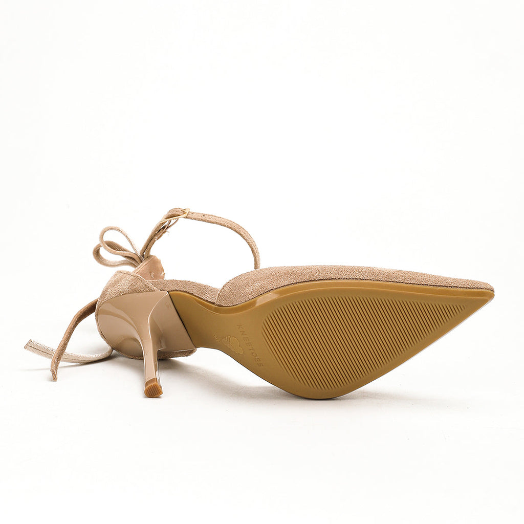 Soleia - Beige Heels