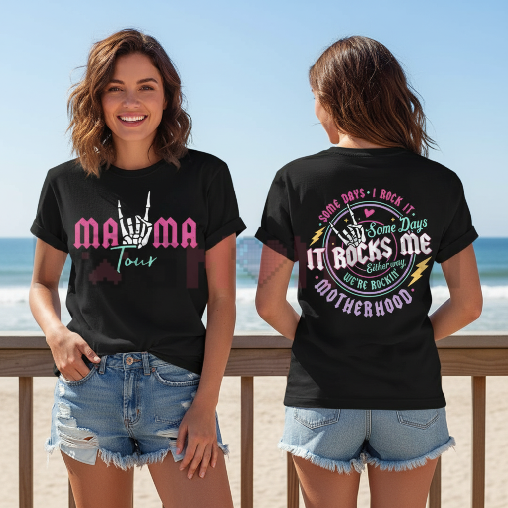 "Mama Tour: It Rocks Me" Graphic T-Shirt