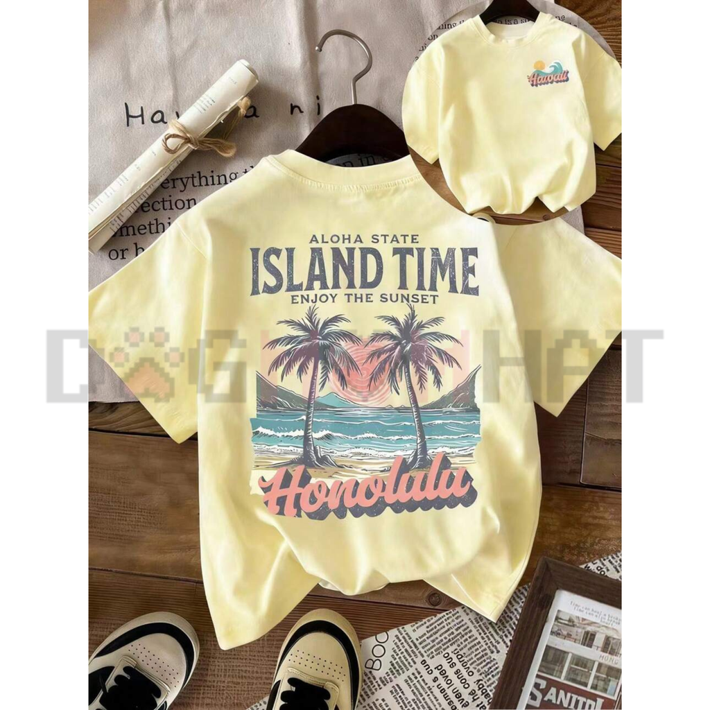 Hawaiian Island Vibes Comfort T-Shirt