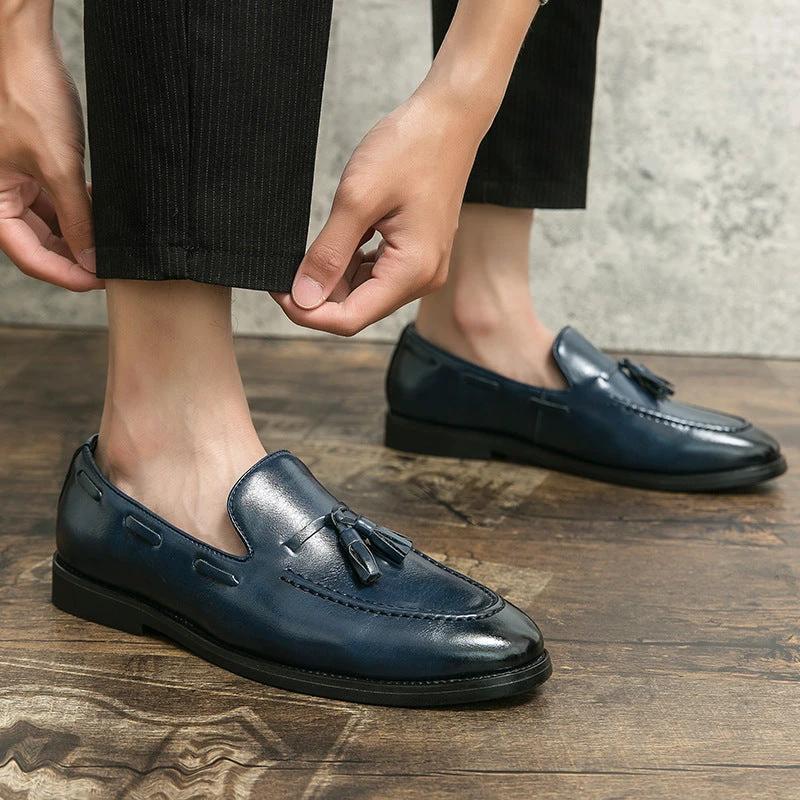 Men's Casual Tassel Slip-on Shoes