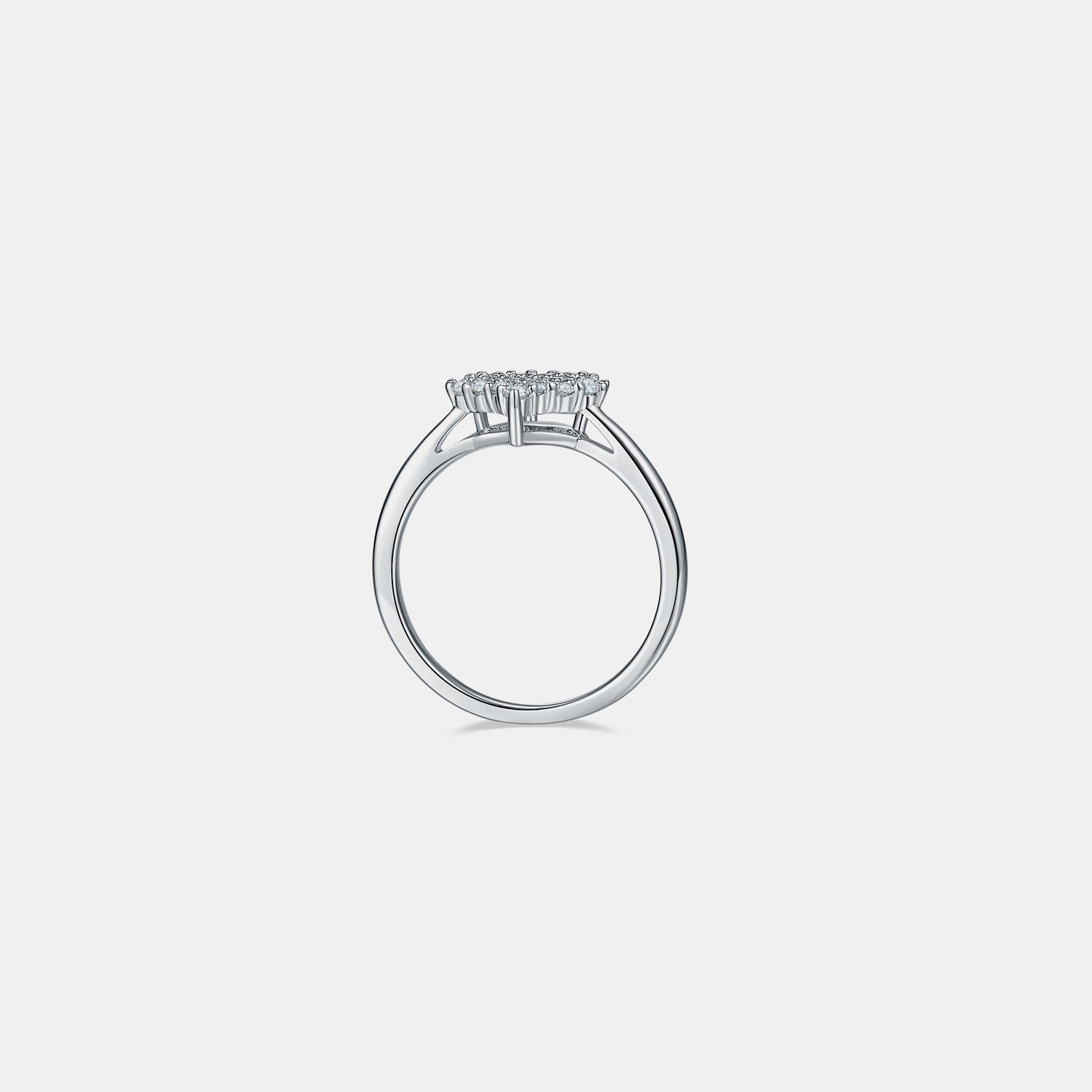 Sparkala™ Pure Sterling Silver Heart Ring