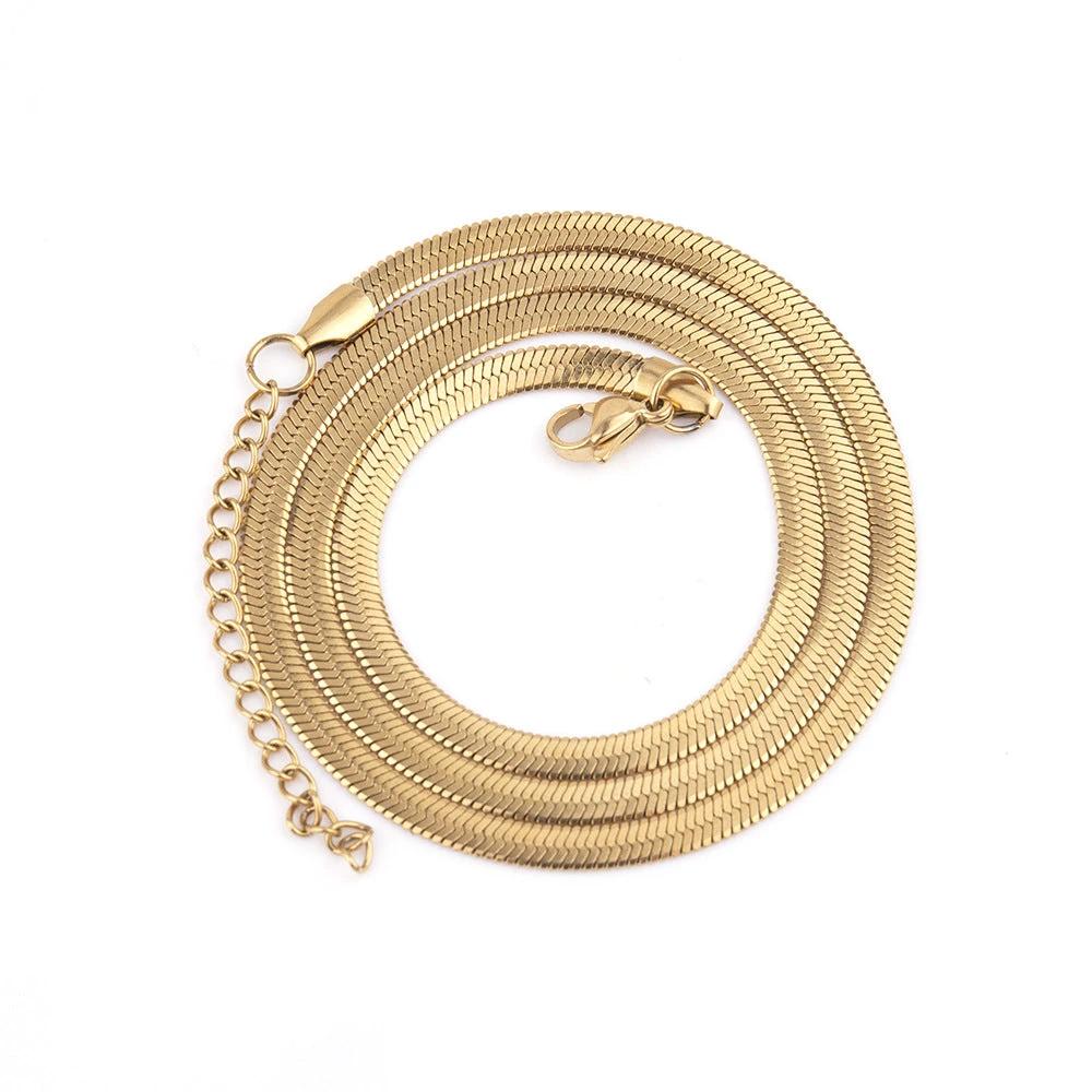 Simple Titanium Steel Blade Necklace For Men