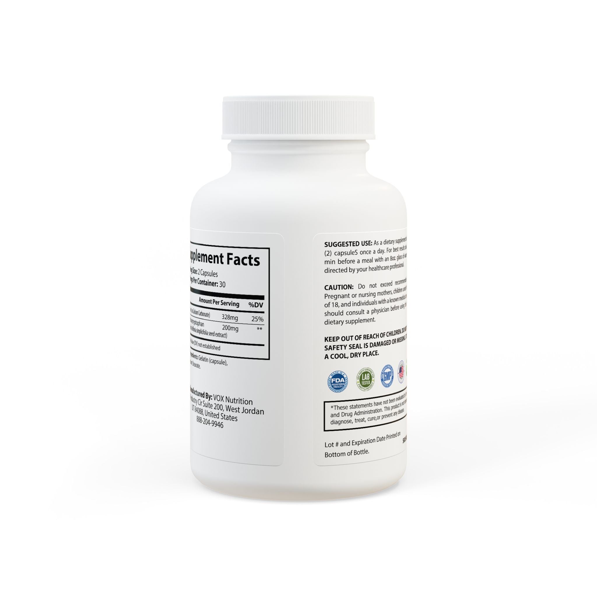 Aziza & Fae 5-HTP Supplement (60 Capsules)