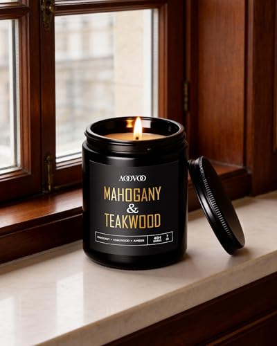 AOOVOO Scented Candles Set - Candles for Home Scented, Soy Wax Candle Gifts Set for Men, Birthday, Valentine, Christmas, Anniversary Present
