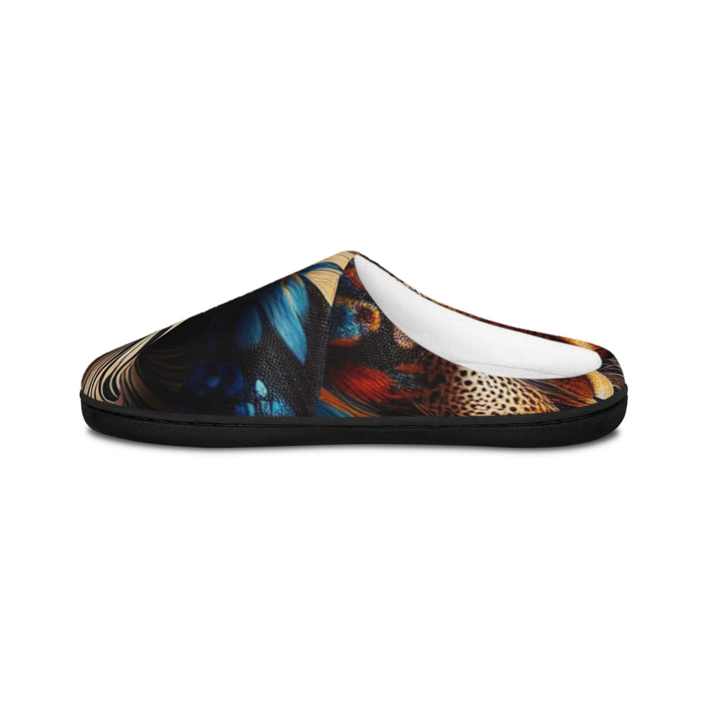 Stylish Women's Indoor Slippers, Cozy Footwear, Gift for Her, Unique Home Slippers, Comfortable House Slide-On Shoes