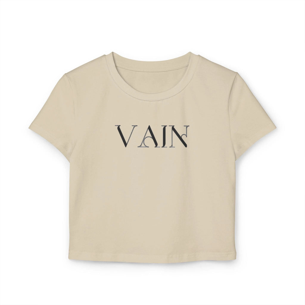 Vain Women's Trendy Crop Top, Stylish Fashion Top, Gift for Her, Summer Outfit, Casual Wear