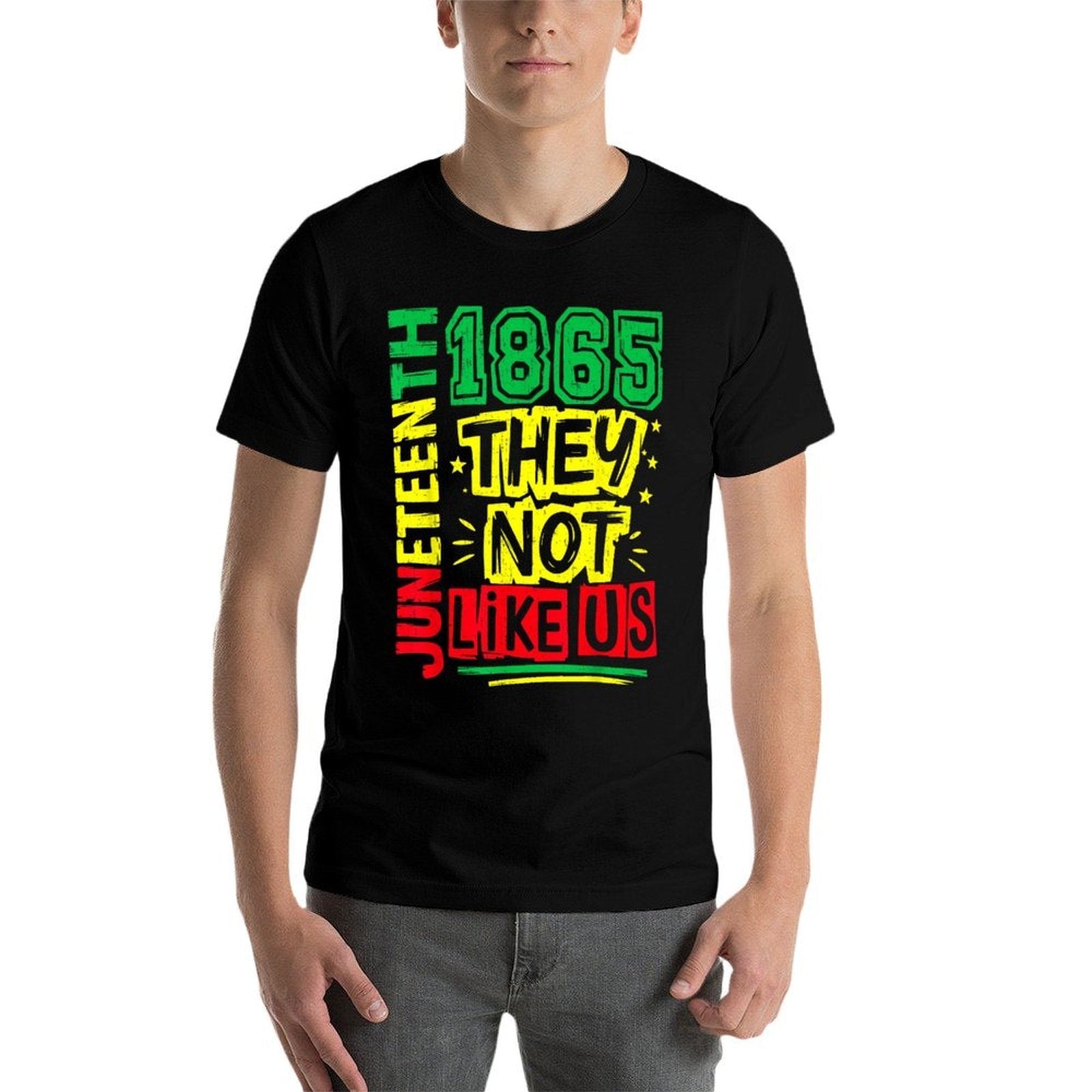 Juneteenth 1865 Black History Month Black Lives Matter Men  Versatile T-Shirt