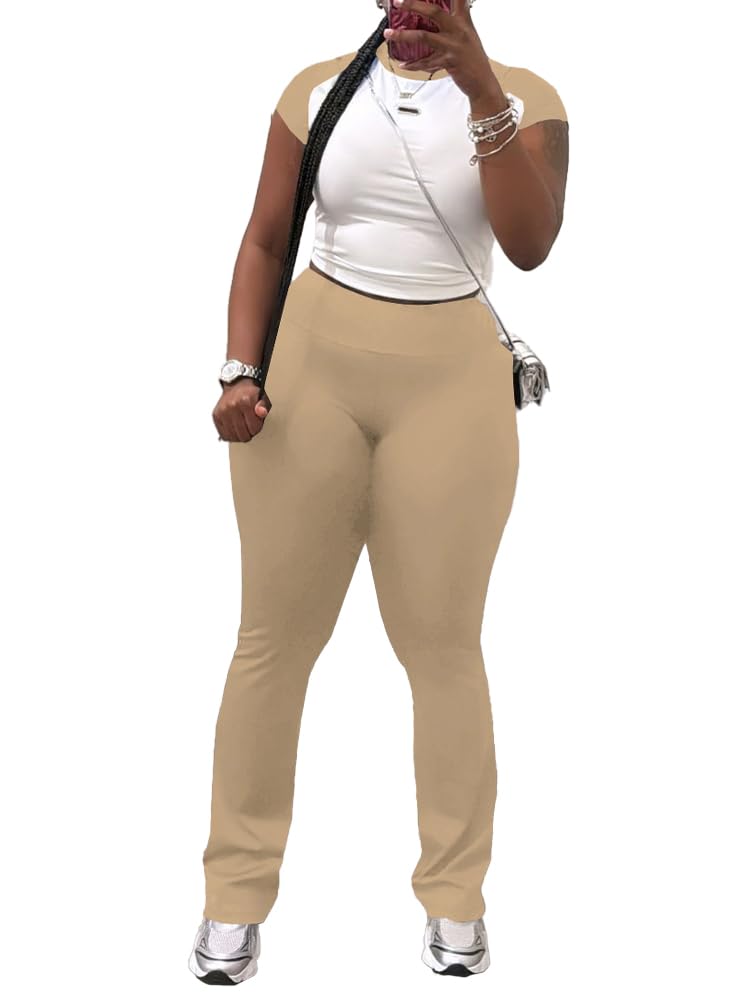 Nimsruc 2 Piece Outfits for Women Casual Sweat Sets