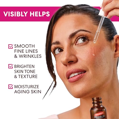 Palmer's Cocoa Butter Formula Moisturizing Skin Therapy Oil for Face with Vitamin E, C & 10 Pure Facial Oil Blend, Rosehip Fragrance, 1 Ounce