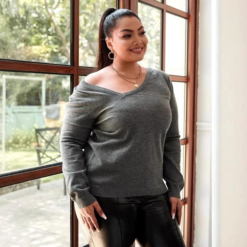 Plus Size Women's Sweater