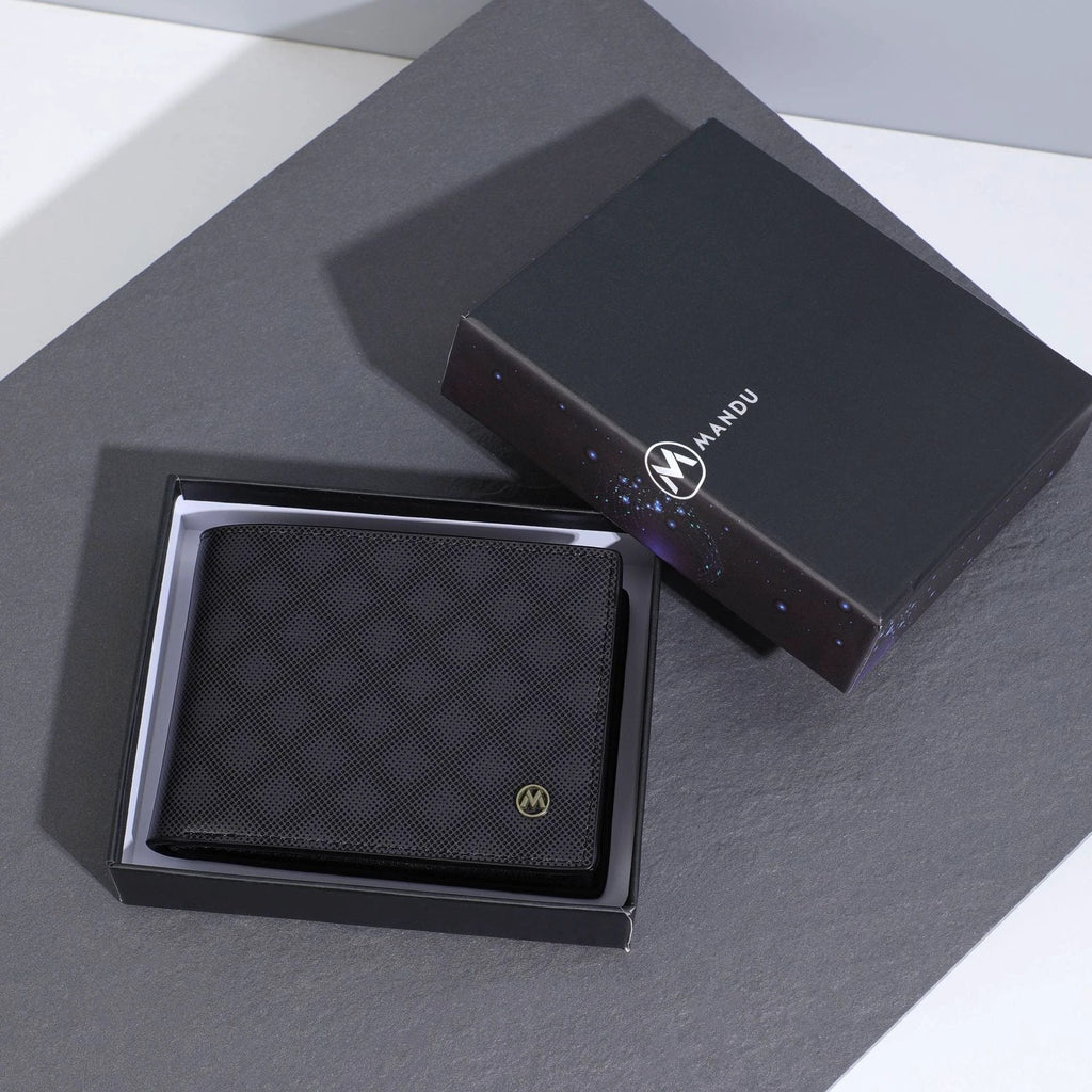 Compact Anti-theft Swiping Multifunctional Zipper Wallet For Men