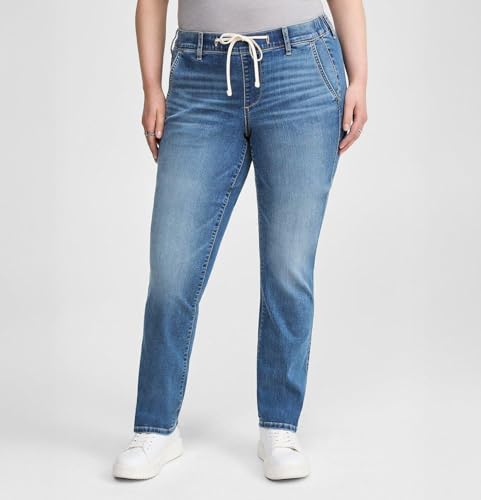 Torrid Women's Plus Size Weekend Boyfriend Mid-Rise Jean