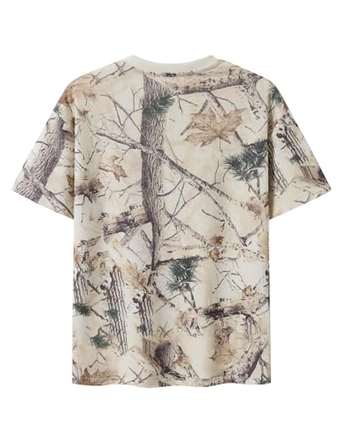 UOUA Mens Graphic Tees Vintage T-Shirts Oversized Letter Print Casual Crewneck Cotton Top Short Sleeve Rapper Streetwear