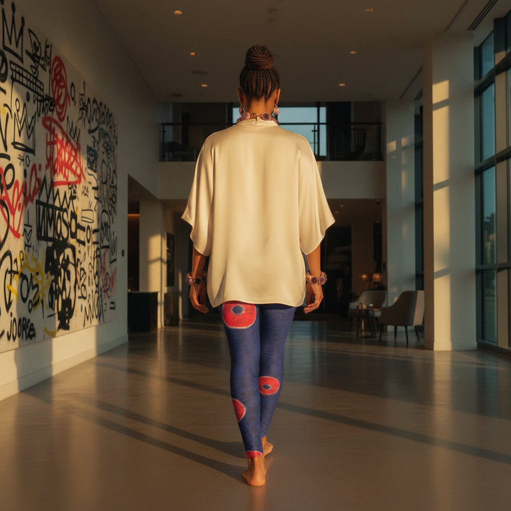 Phisherman Phish Donuts High Waisted Leggings