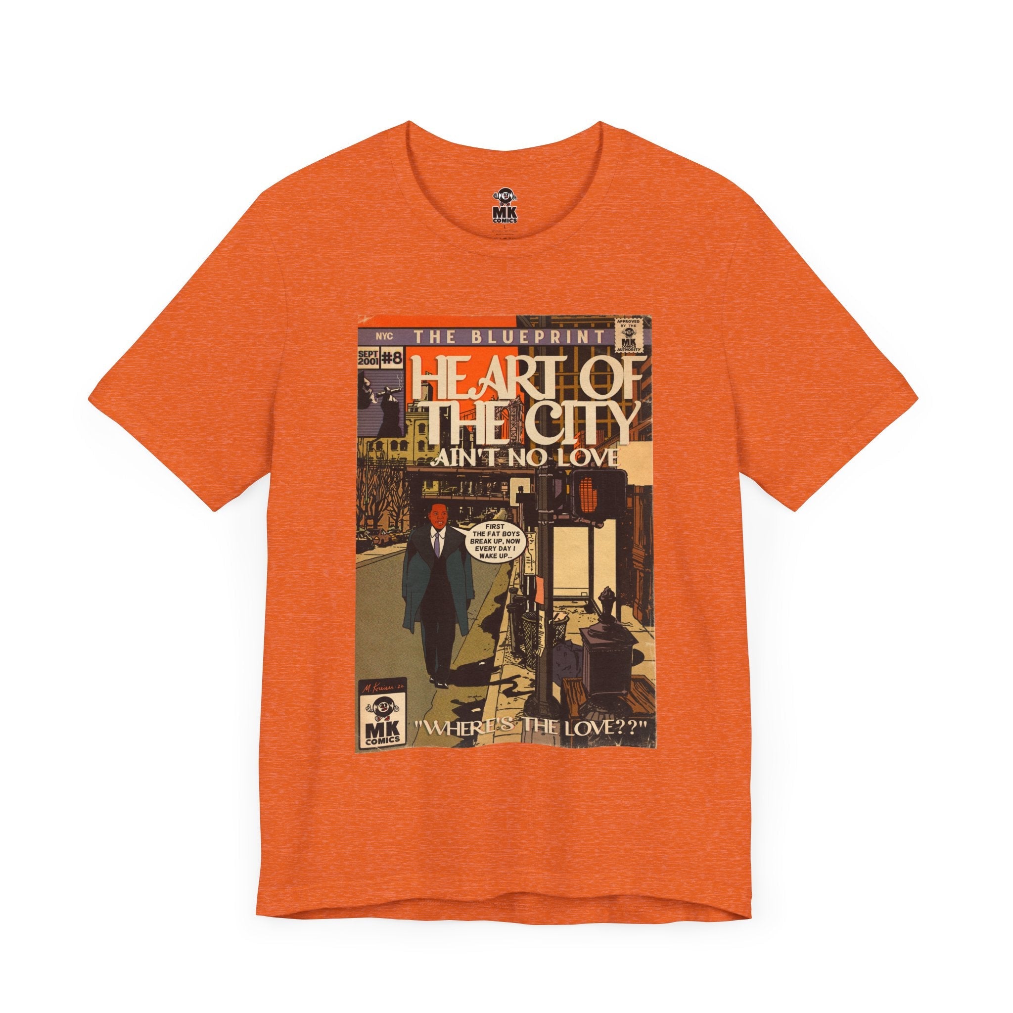 Heart of the City - Unisex Jersey Short Sleeve Tee