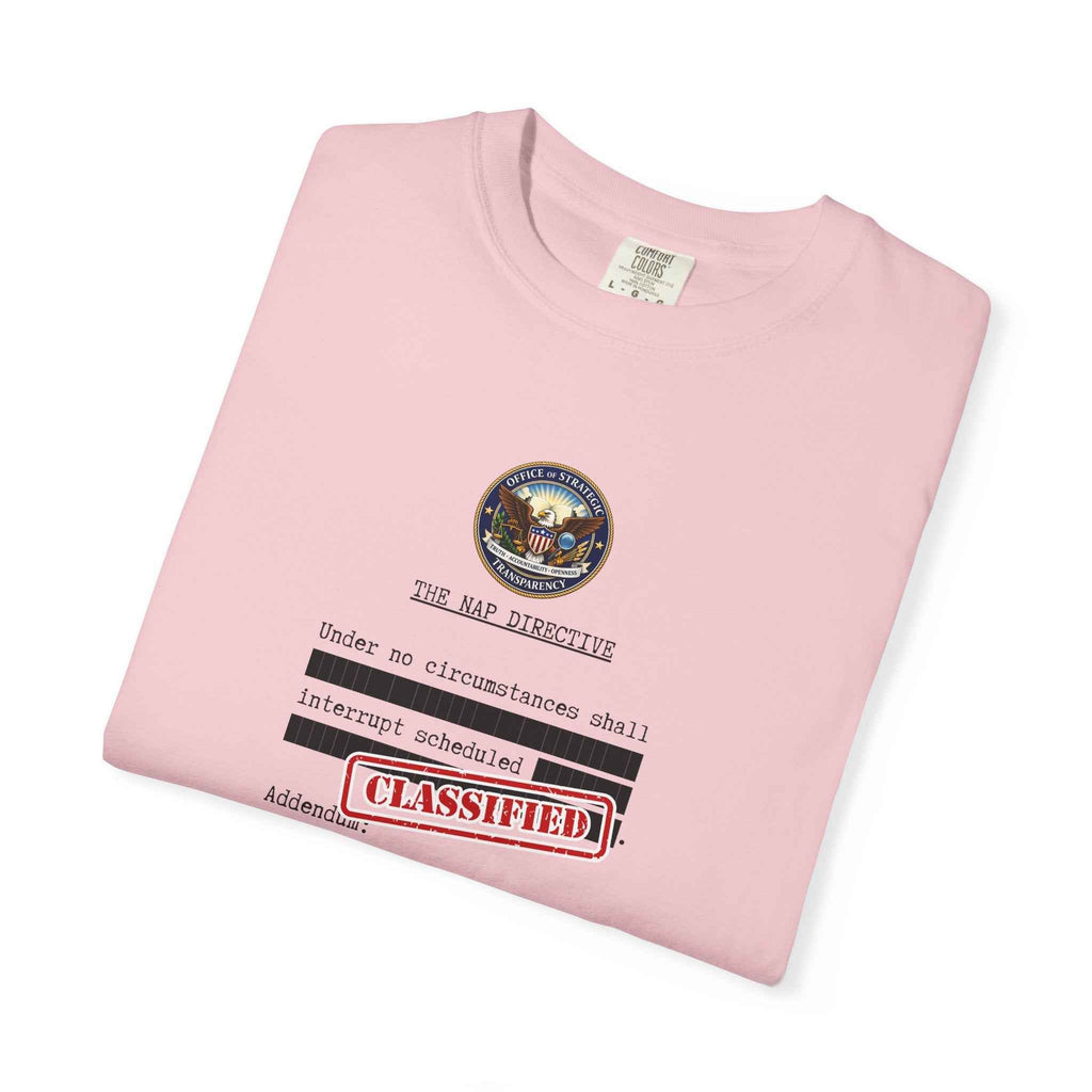 The Nap Directive Unisex T-Shirt – Official Rest Policy Graphic Tee