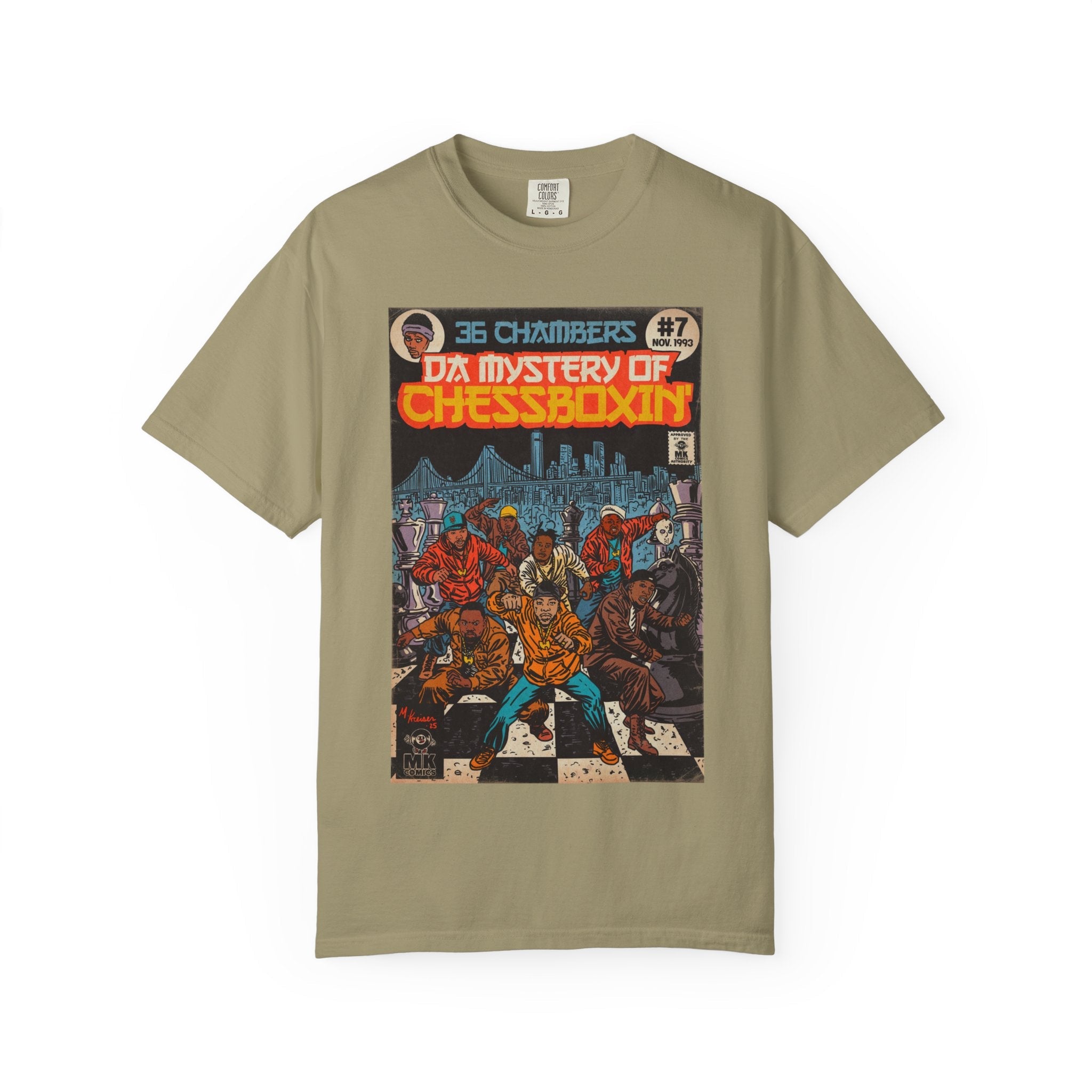 Da Mystery of Chessboxin - Unisex Comfort Colors T-shirt | Hip Hop Graphic Cotton Oversized Streetwear Tee