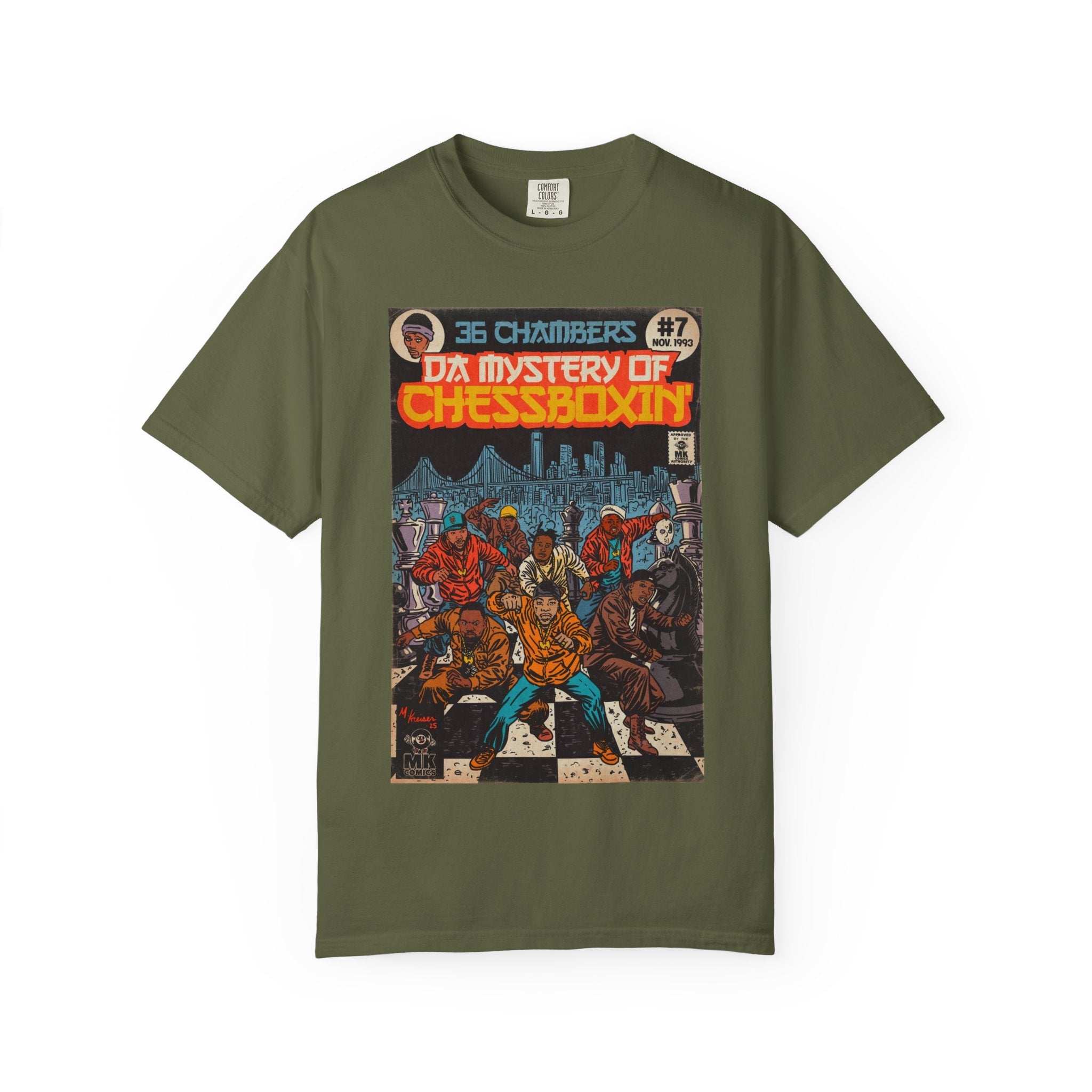 Da Mystery of Chessboxin - Unisex Comfort Colors T-shirt | Hip Hop Graphic Cotton Oversized Streetwear Tee