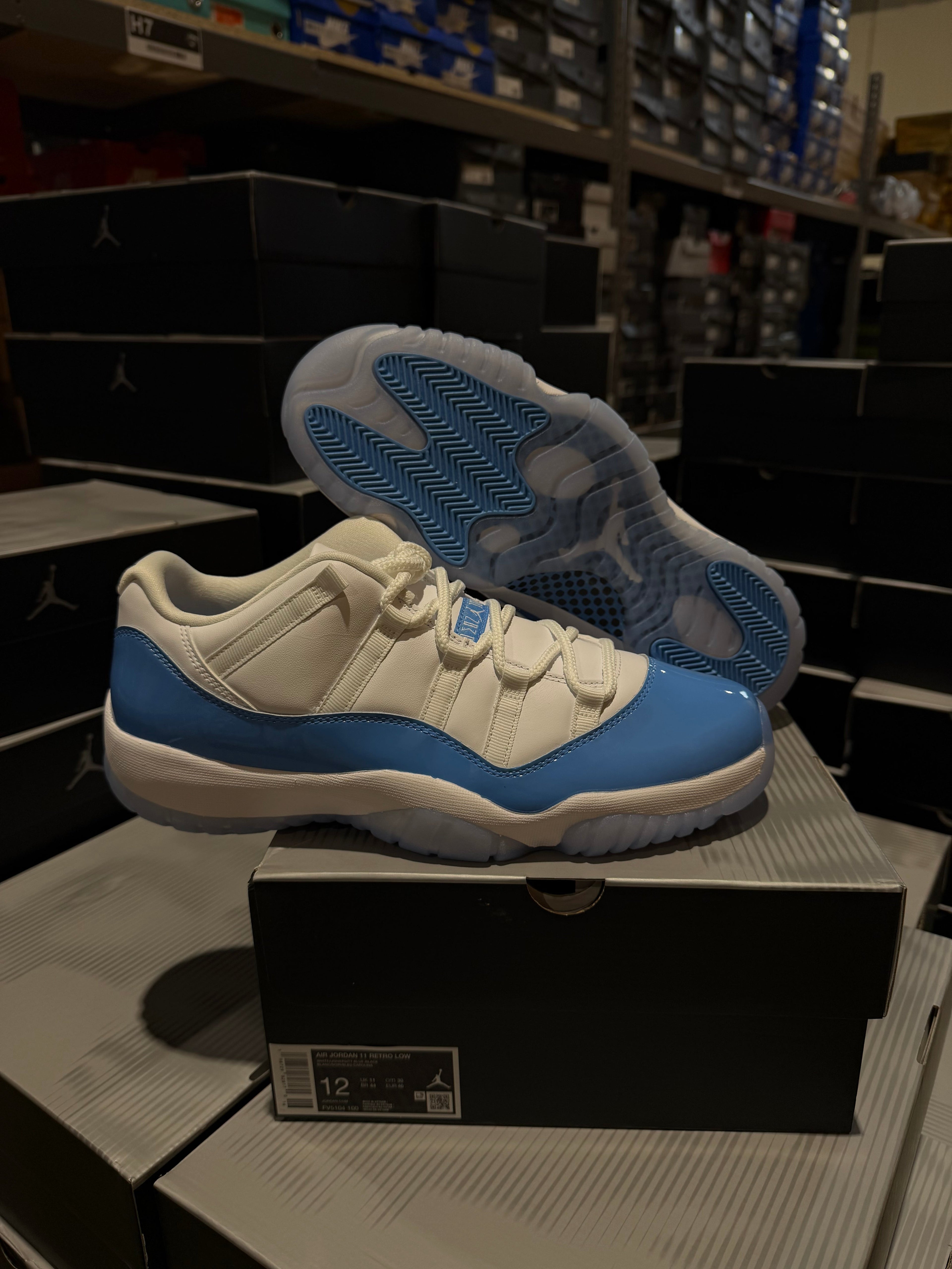 NEW Jordan 11 Retro Low University Blue (2026) FV5104-100