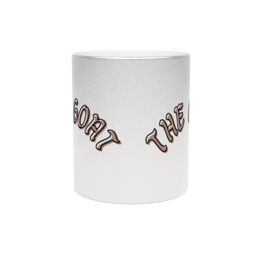 GOAT Metallic Mug - Stylish Silver/Gold Coffee Cup for Trendsetters