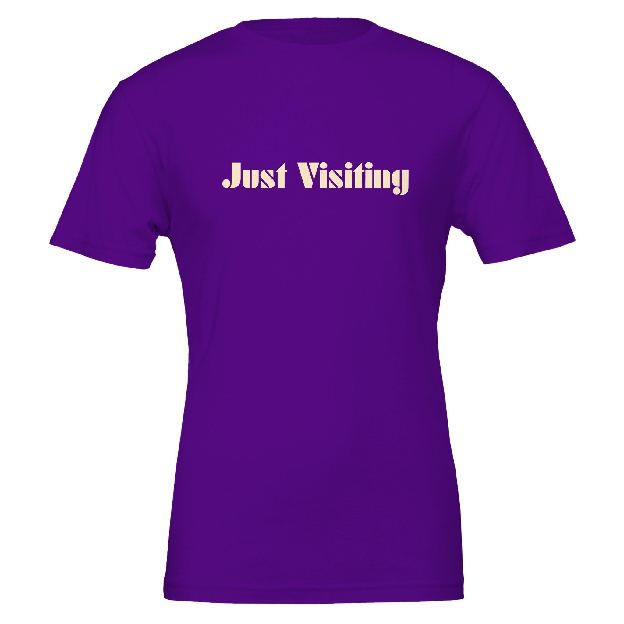 Just Visiting Because None Of Us Live Here Forever T-Shirt