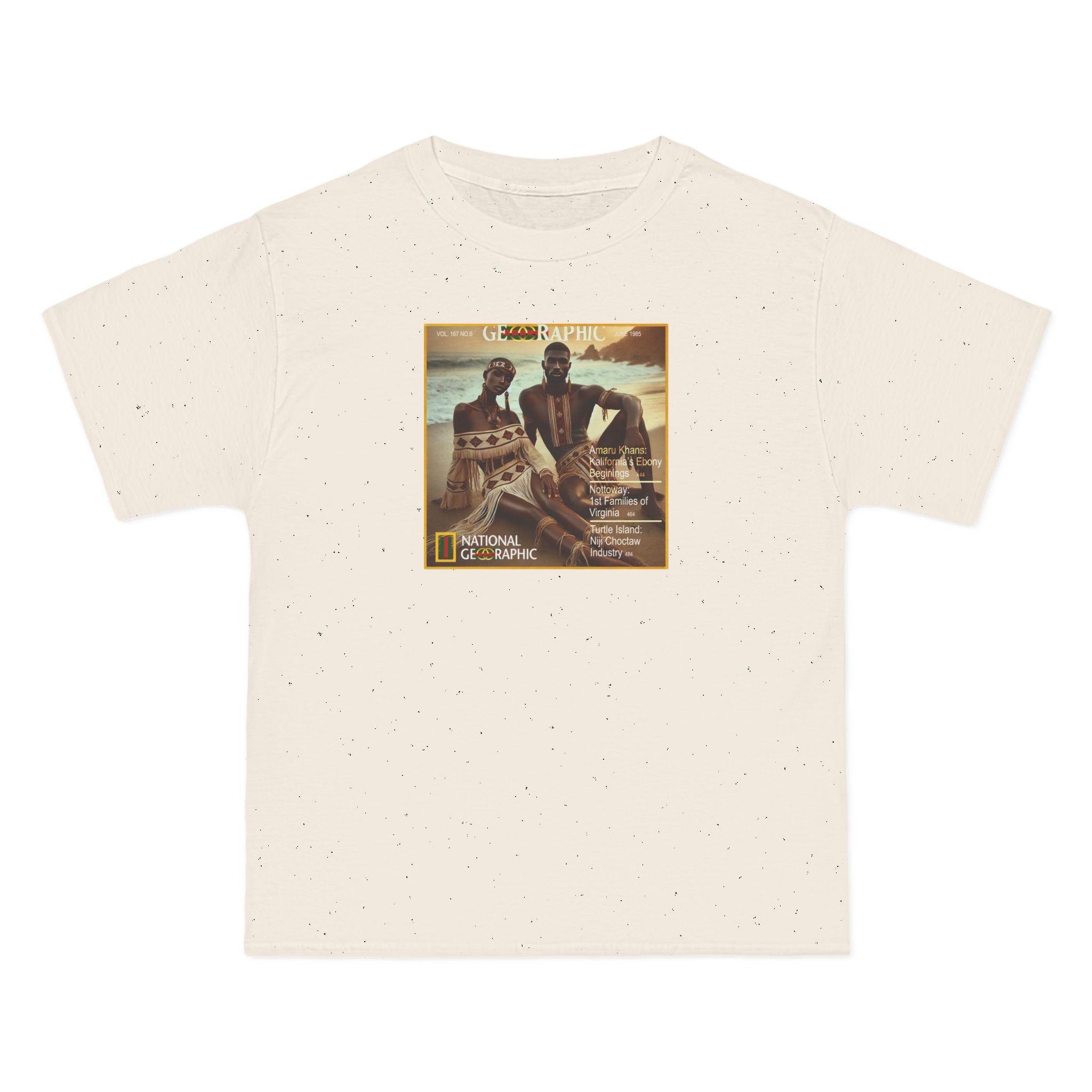 Amaru Khan Turtle Island Oversized Short-Sleeve T-Shirt