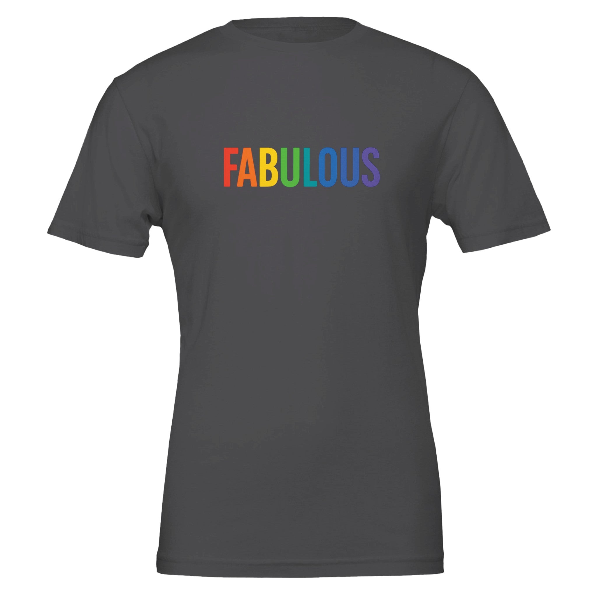 FABULOUS Rainbow Statement T-Shirt