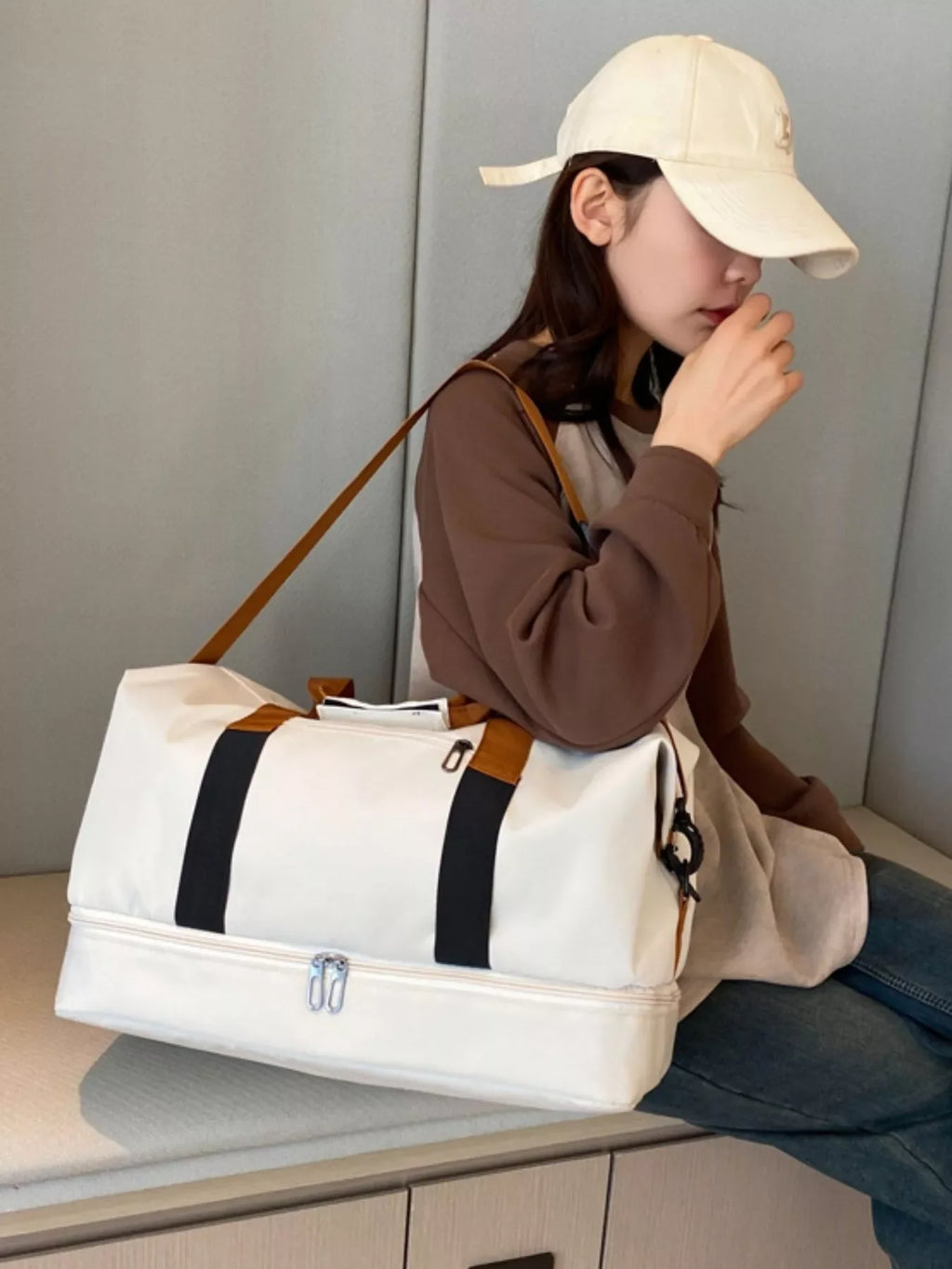 Multifunctional Waterproof Travel Duffel Bag