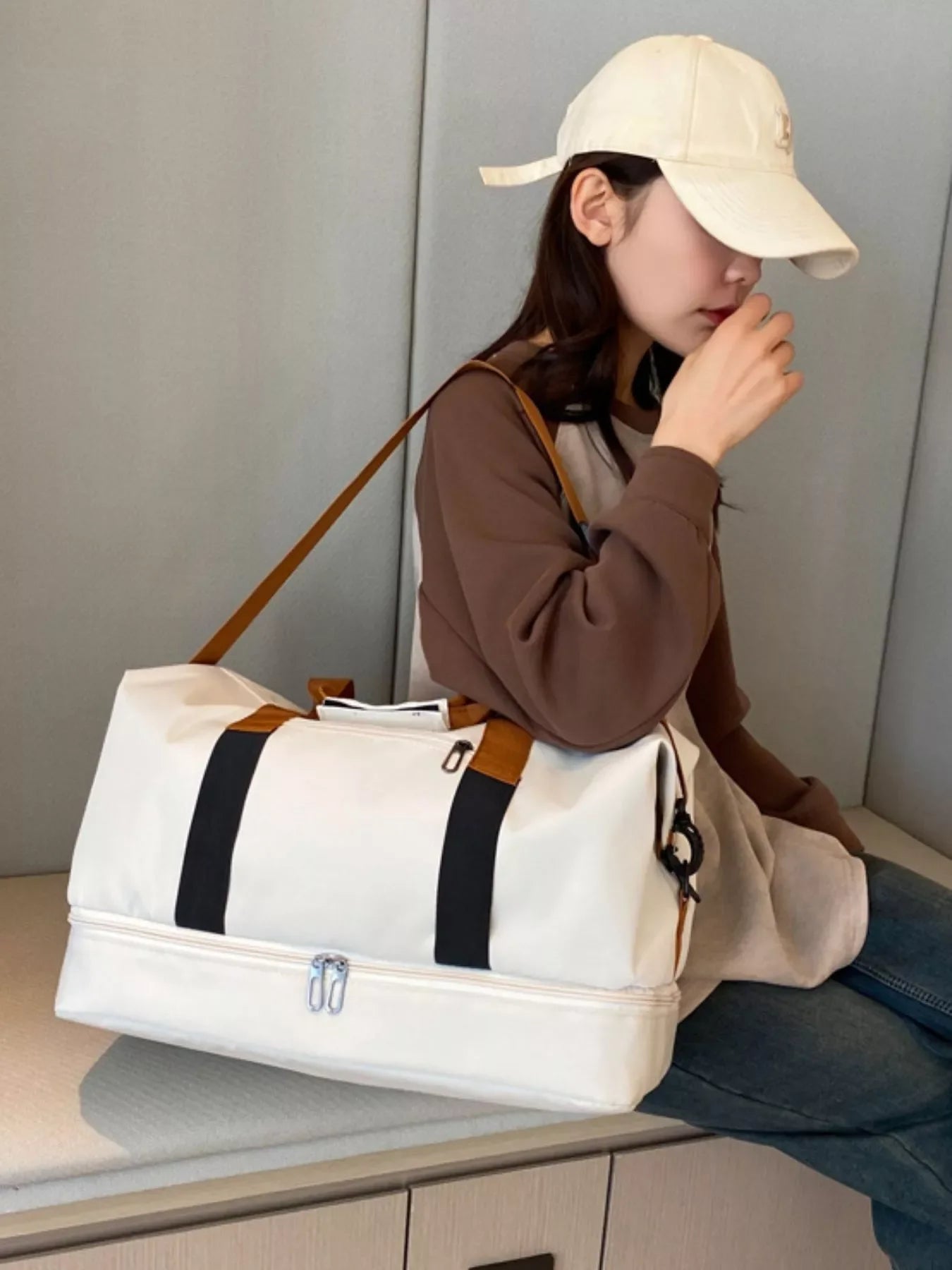 Multifunctional Waterproof Travel Duffel Bag