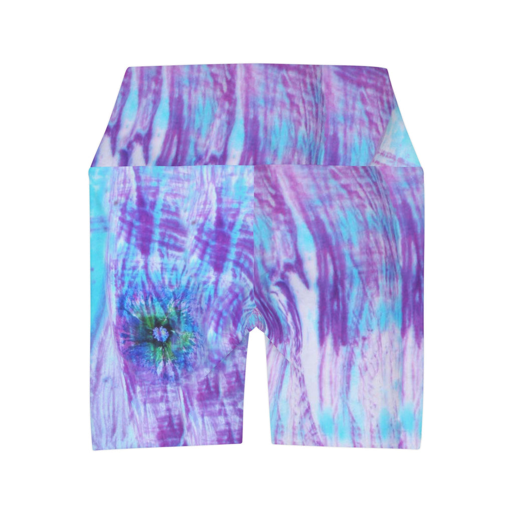 Sea Horse High Waisted Yoga Shorts