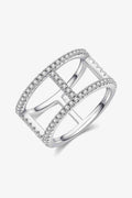 Always Get Better Moissanite Ring – Modern Minimalist Design See size chart under “more details”