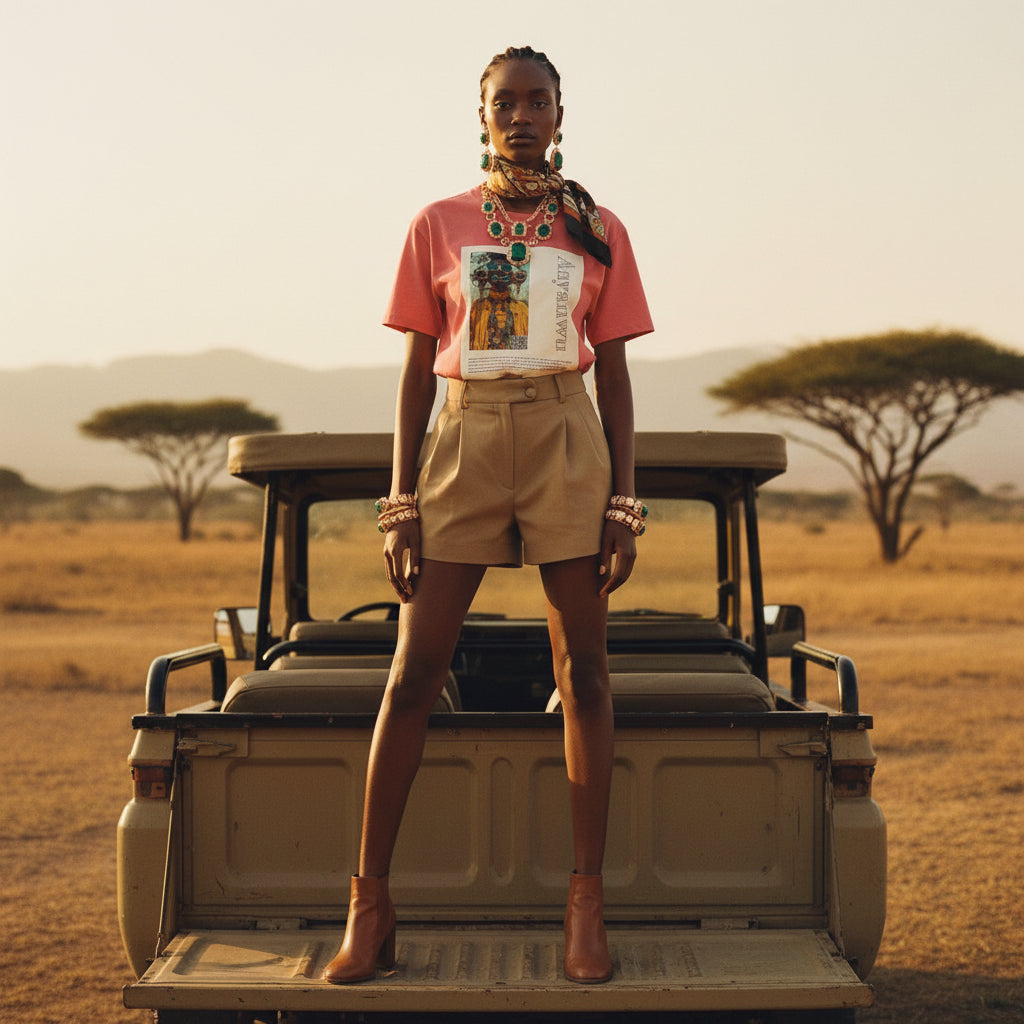 Anyanwu Aziza & Fae Unisex Heavy Cotton Tee