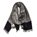 Men's Cotton And Linen Short Scarf