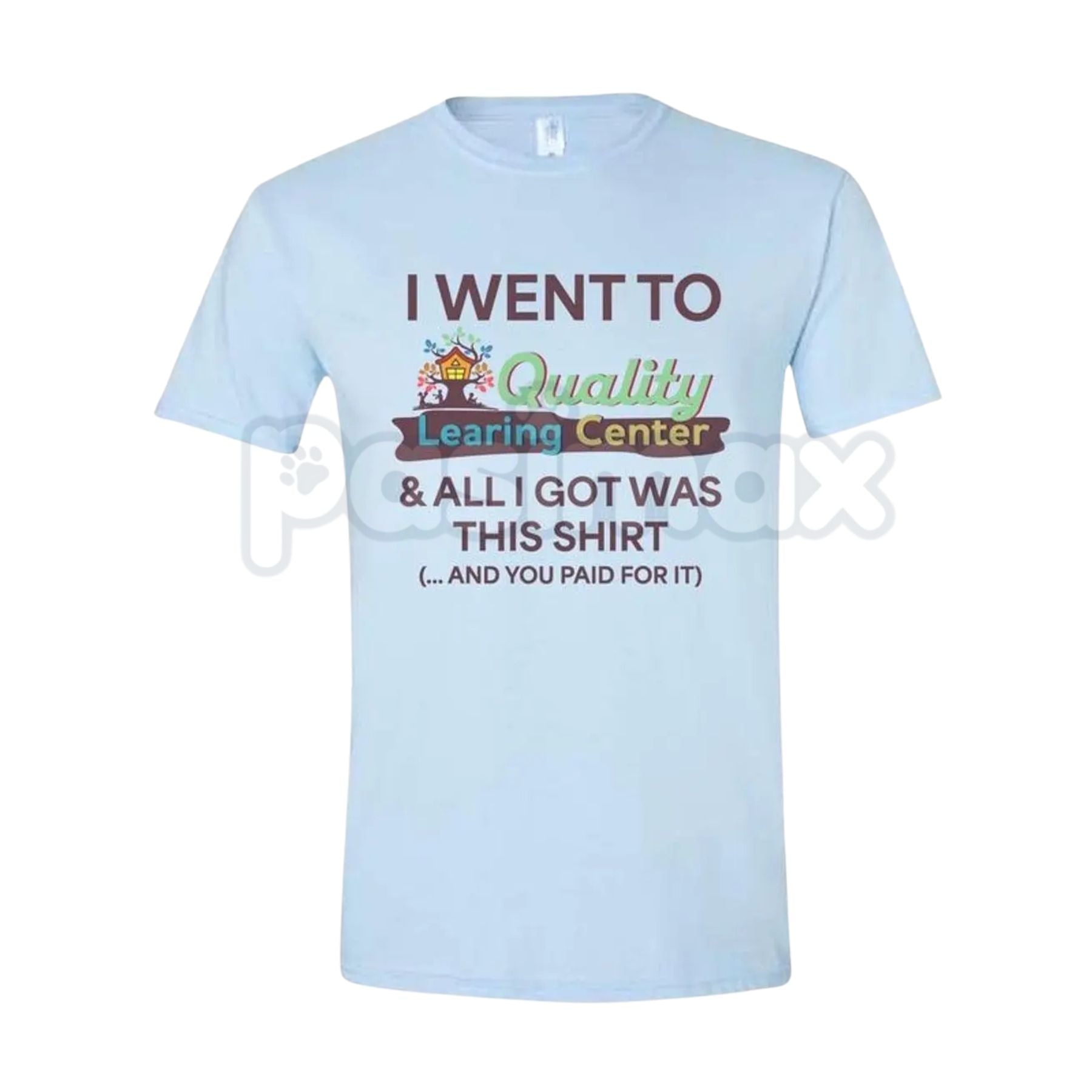 Learning Center Comfy and Quality T-Shirt - Vintage 90s Daycare Aesthetic Tee, Retro Educational Parody Shirt, Nostalgic Soft-Core Graphic Apparel